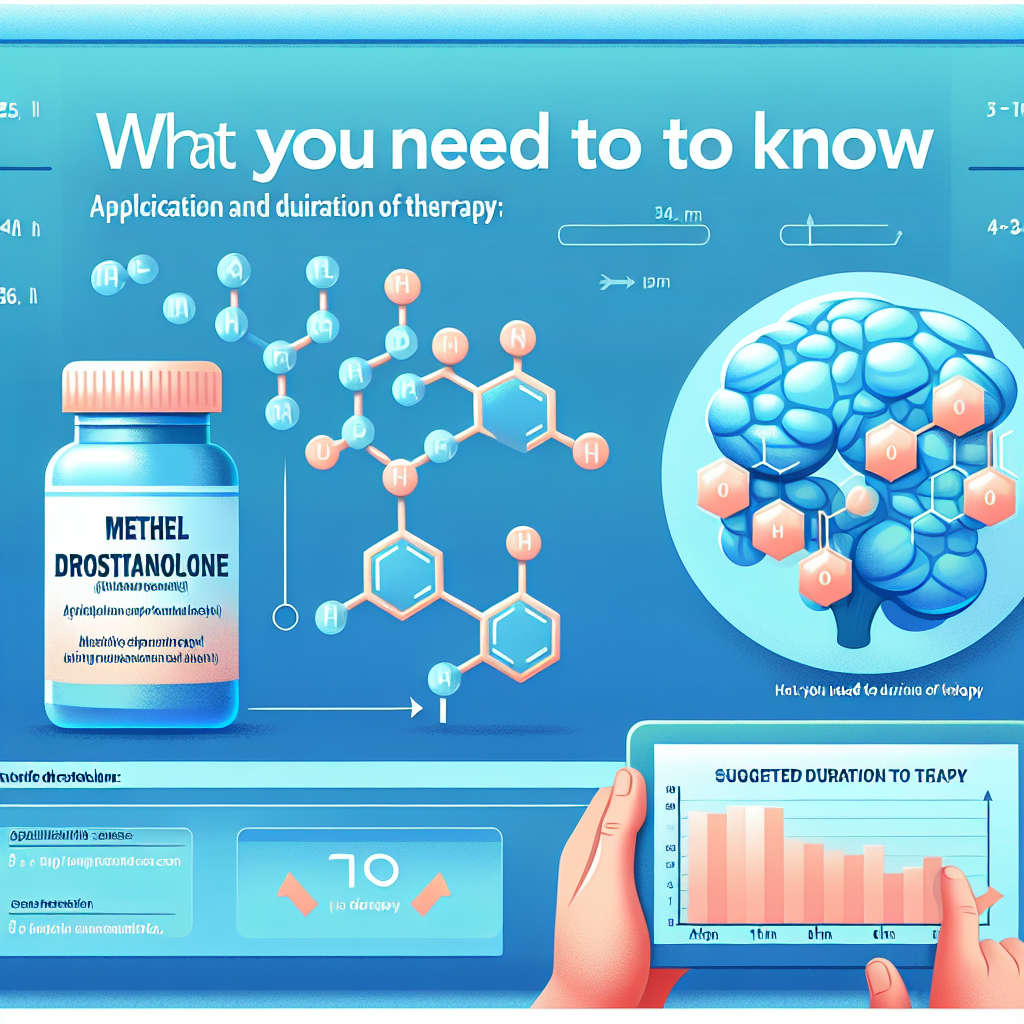 Anwendung und Therapiedauer von Methyl drostanolon: Was Sie wissen sollten
