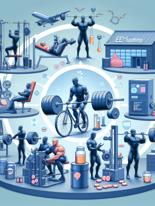 Integrierung von Halotestin in Kraftdreikampfzyklen