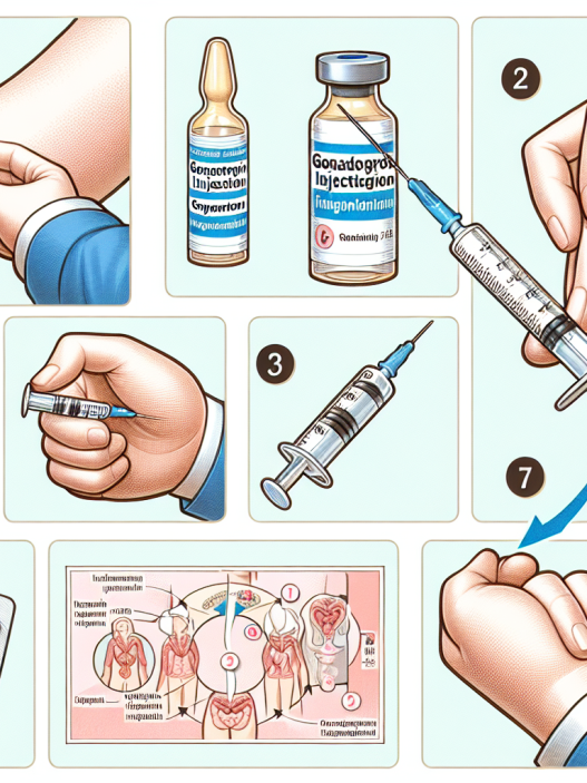 Tipps zur Injektion von Gonadotropin