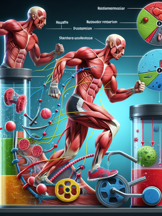Unterstützung der Muskelregeneration nach intensivem Training durch Proviron