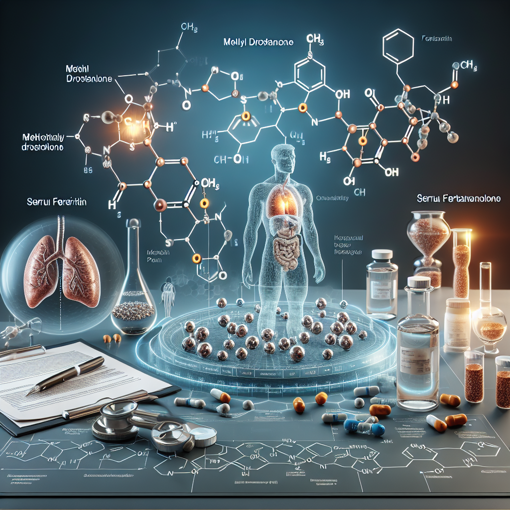 Methyl drostanolon und Serumferritin: Eisenstoffwechsel unter dem Steroid