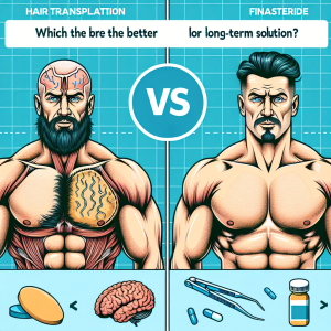Haartransplantation vs. Finasterid: Was für Bodybuilder die bessere Langzeitlösung ist